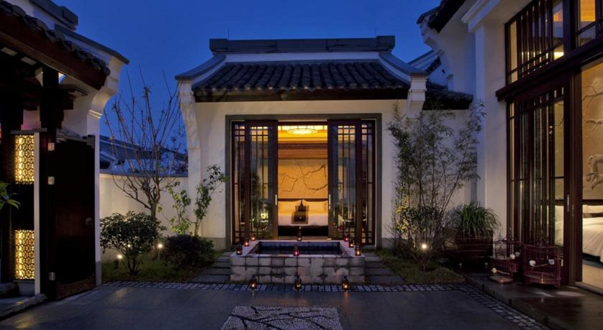 Banyan Tree Hangzhou Bagian luar foto
