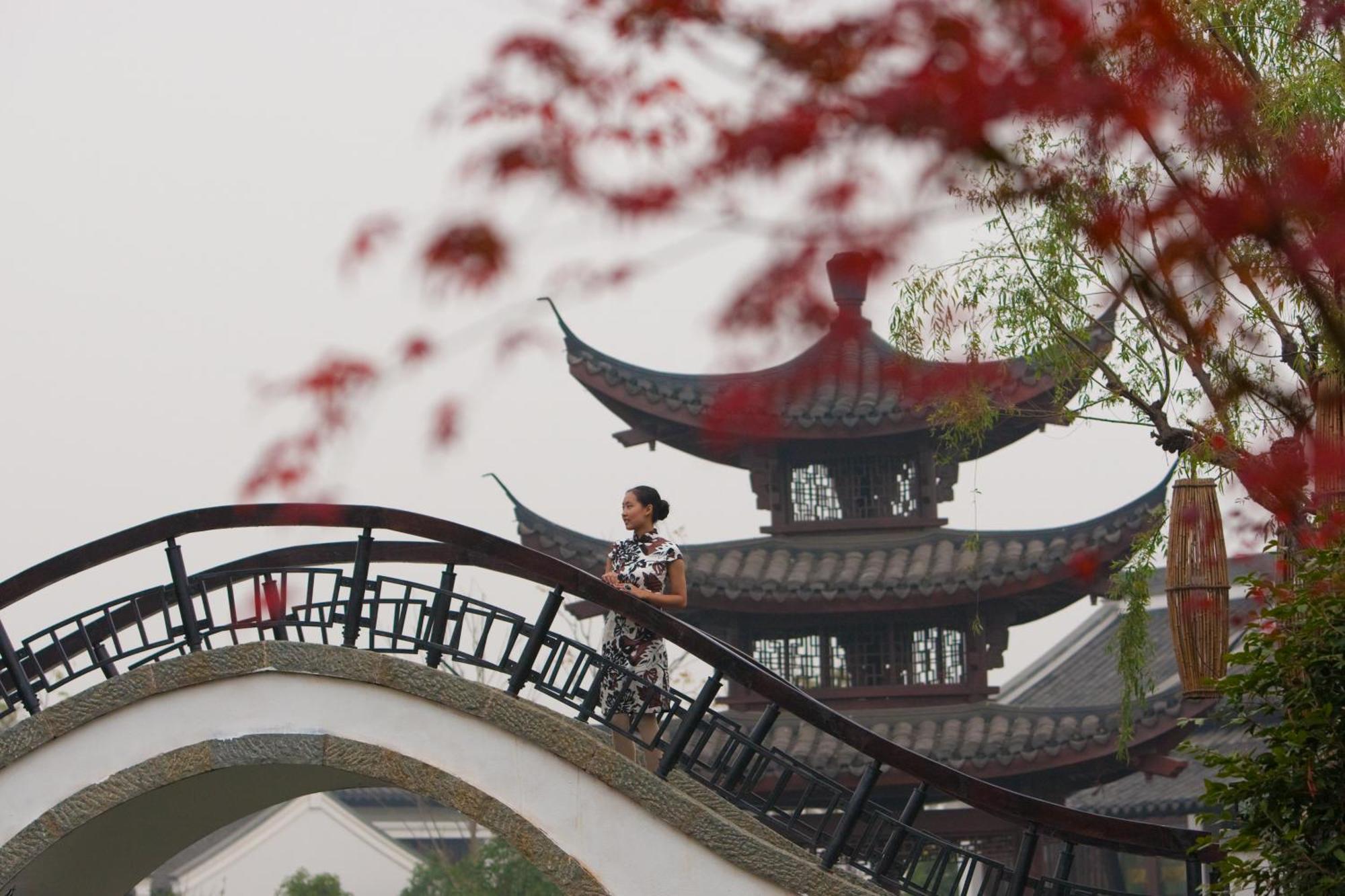 Banyan Tree Hangzhou Bagian luar foto